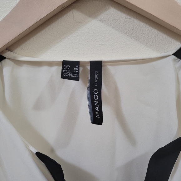 Mango chiffon top XS - Picture 3 of 12